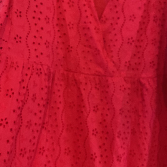 Boho Dress - Fuchsia Eyelet New Never Work Size 22. - Picture 5 of 5